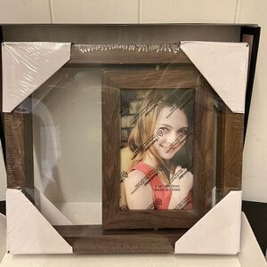 Brand New 2 Pack of Picture Frames Small 5x7, Large 10x9 Memories Holidays